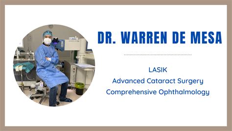 Warren De Mesa, MD .